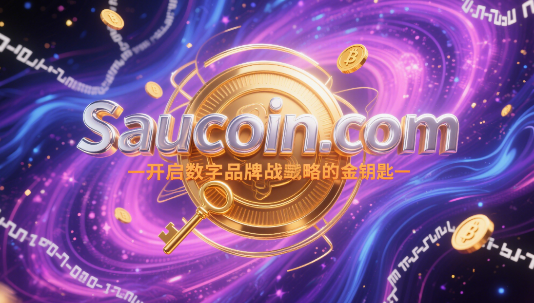加密货币域名Saucoin.com：开启数字货币品牌战略的黄金钥匙