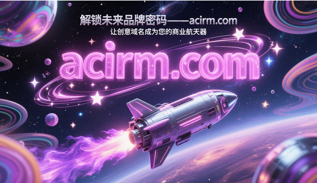 解锁未来品牌密码——acirm.com，让创意域名成为您的商业航天器