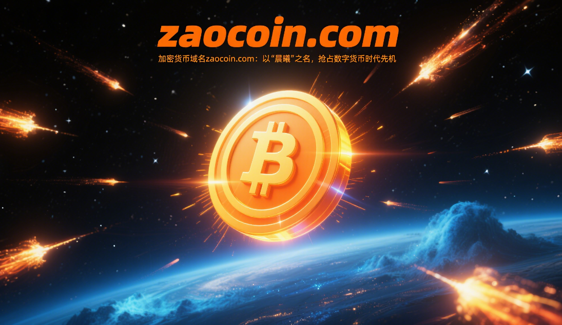 数字货币域名zaocoin.com：以‘晨曦’之名，抢占数字货币时代先机