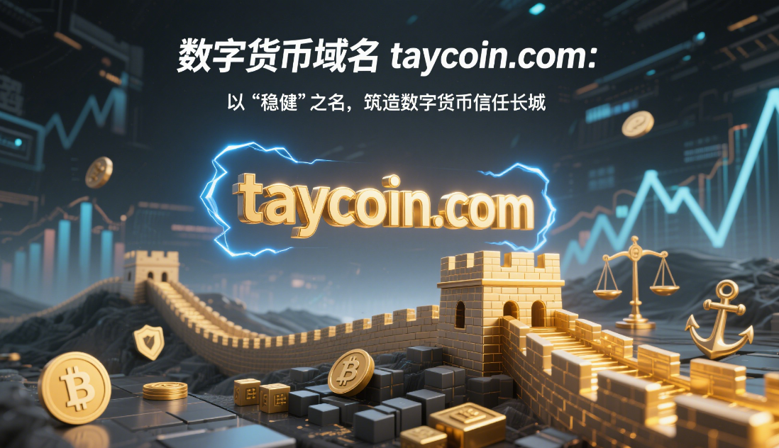 数字货币域名taycoin.com：以‘稳健’之名，筑造数字货币信任长城
