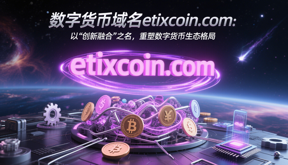 数字货币域名etixcoin.com：以‘创新融合’之名，重塑数字货币生态格局