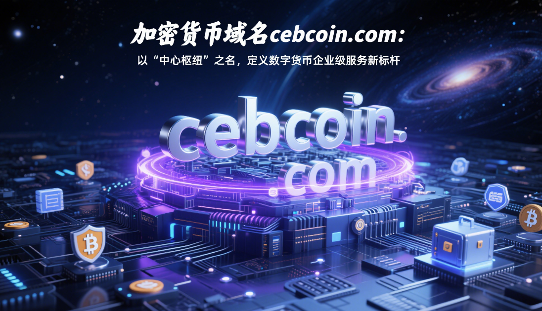 加密货币域名cebcoin.com：以‘中心枢纽’之名，定义数字货币企业级服务新标杆