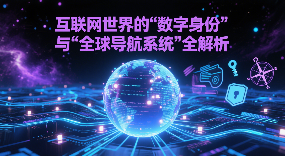 互联网世界的“数字身份证”与“全球导航系统”全解析