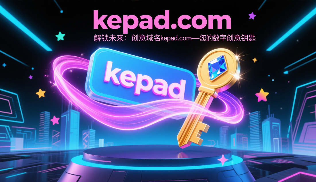 解锁未来:创意域名kepad.com——您的数字创意钥匙