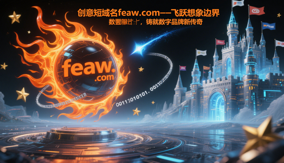 创意短域名feaw.com——飞跃想象边界，铸就数字品牌新传奇