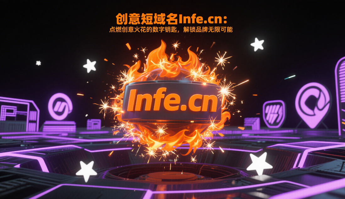 创意短域名Infe.cn：点燃创意火花的数字钥匙，解锁品牌无限可能